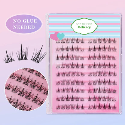 Self Adhesive Cluster Lashes