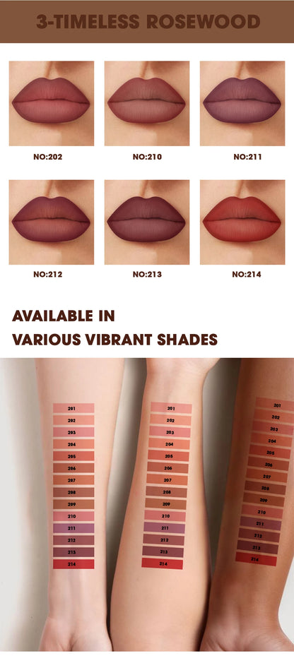 Rozza Waterproof Lip Liner Pencil Set, Weightless Precise Liner with Super Soft Blendable Texture Matte Soft.