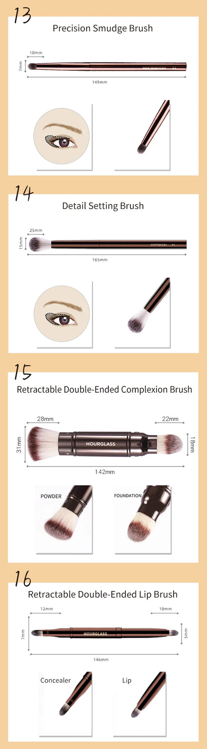 Premium Makeup Brush Set (23 Styles)