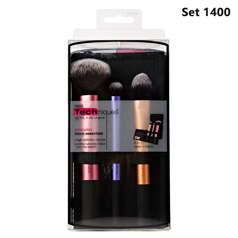 Real Techniques Set Makeup Sponge Set Face Beauty Cosmetic Powder Puff For Foundation Cream Concealer Make Up Blender 91553 RT.