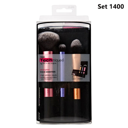 Real Techniques Set Makeup Sponge Set Face Beauty Cosmetic Powder Puff For Foundation Cream Concealer Make Up Blender 91553 RT.