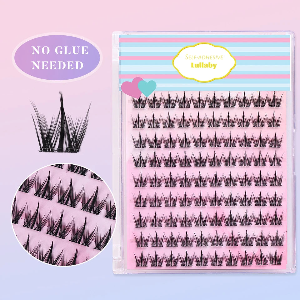 Self Adhesive Cluster Lashes
