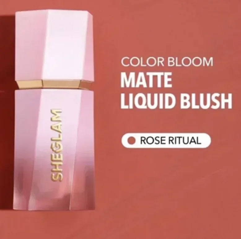 1pcs she glam make up Liquid brush Blush Facial Nourishing Blusher Gel Cream Multi-purpose Lip Gloss Makeup Blush