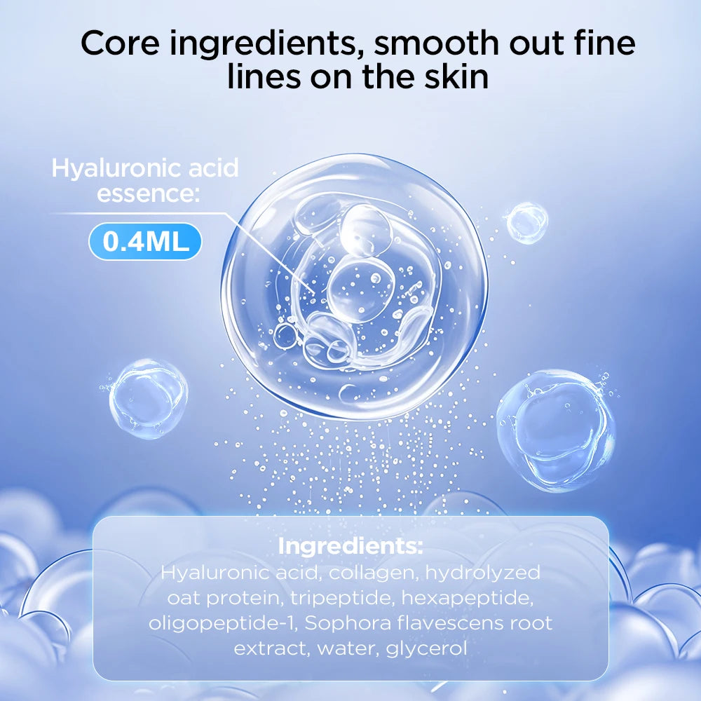 1-10PCS Hyaluronic Acid Microneedle Eye Patches Mask for Anti Wrinkle Aging Dark Circle Moisturizing Under Eye Gel Pad Skin Care.