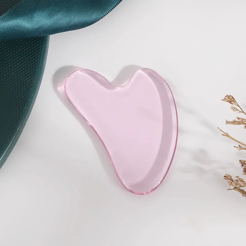 Natural Stone GuaSha Jade Facial Beauty Scraping Massage Tools Firm Skin Care Face Gua Sha SPA Physical Therapy Gue Che Roller.