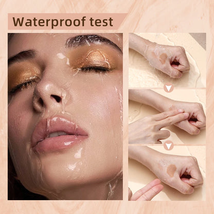 QIBEST Double-Ended Glitter & Matte Eyeshadow Stick (Waterproof)