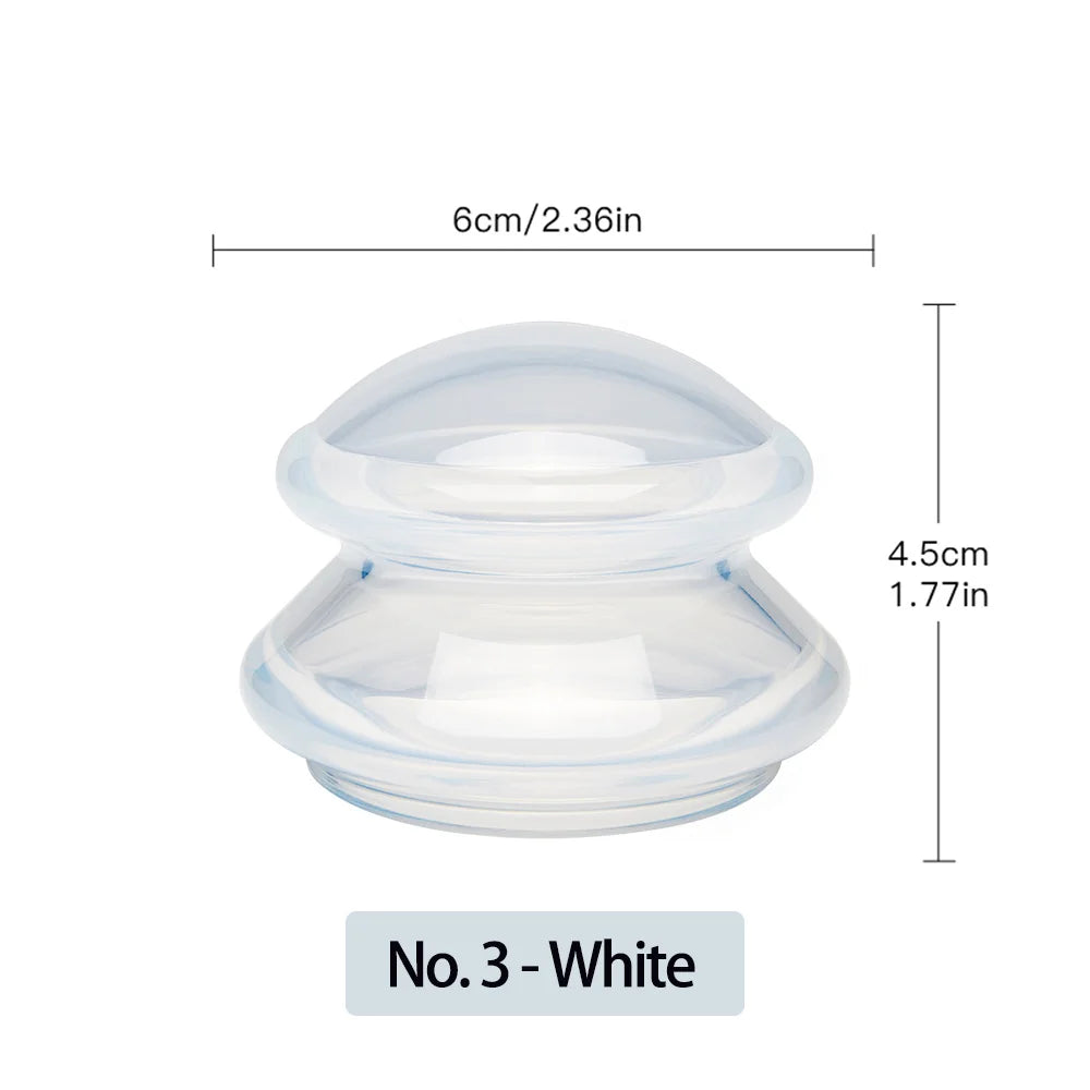 1Pcs Silicone Massage Body Cups Anti Cellulite Suction Cup Chinese Vacuum Cuppings Massager for Face Skin Lifting Body Relaxtion
