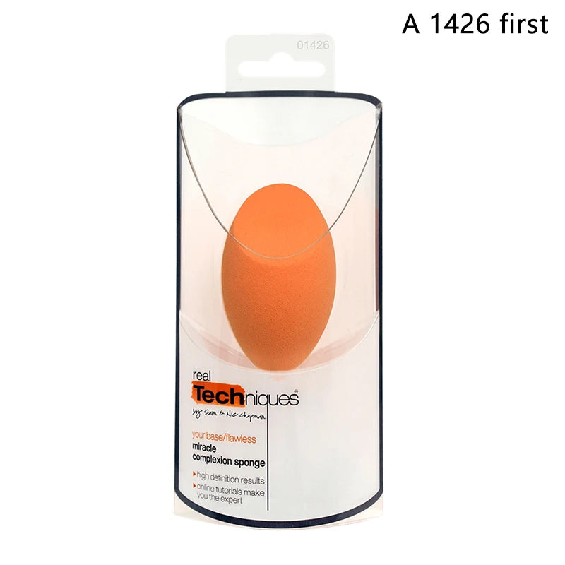 Real Techniques Set Makeup Sponge Set Face Beauty Cosmetic Powder Puff For Foundation Cream Concealer Make Up Blender 91553 RT.