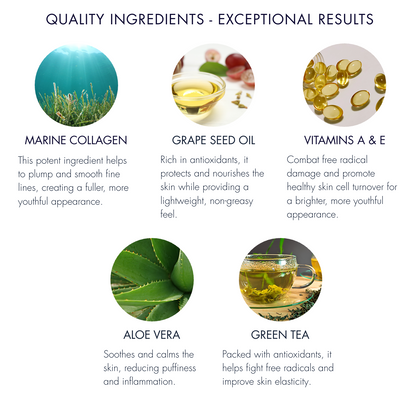 SEPEMA Nourishing Collagen Eye Masks.