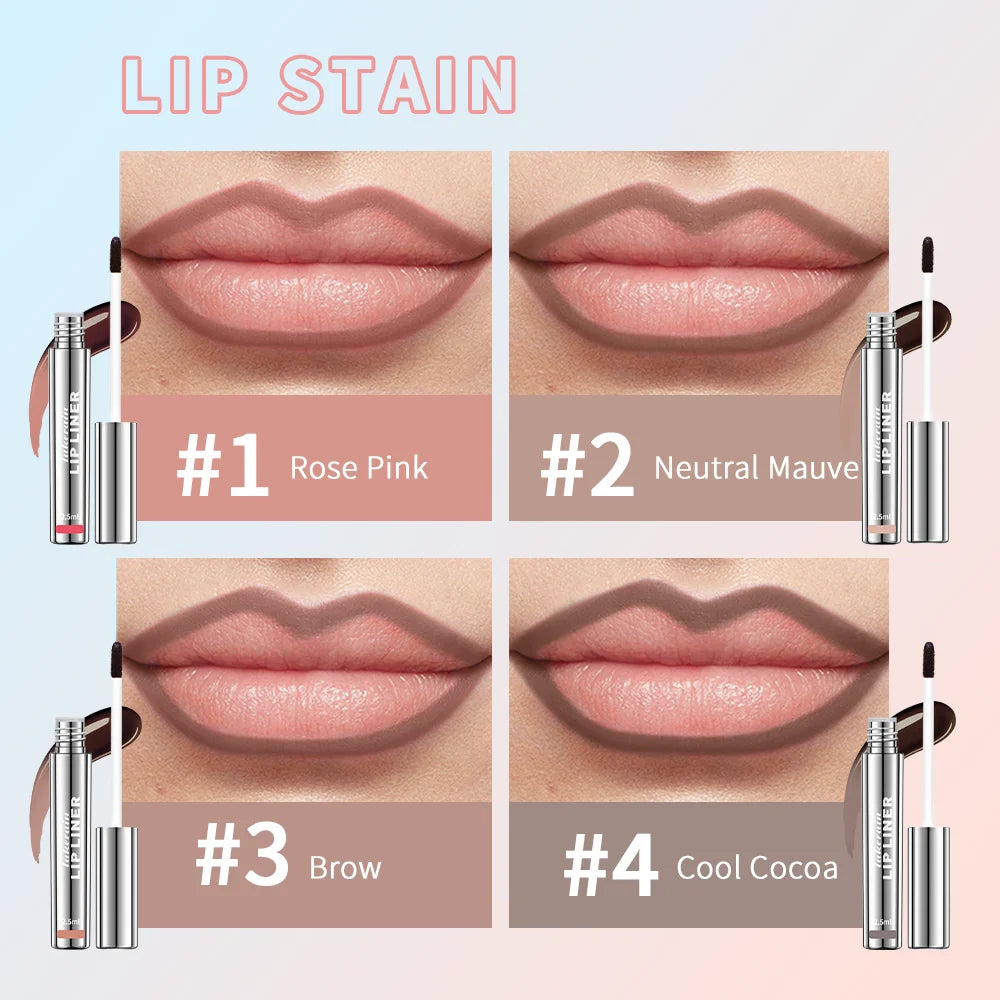 Waterproof Lip Liner Peel Off