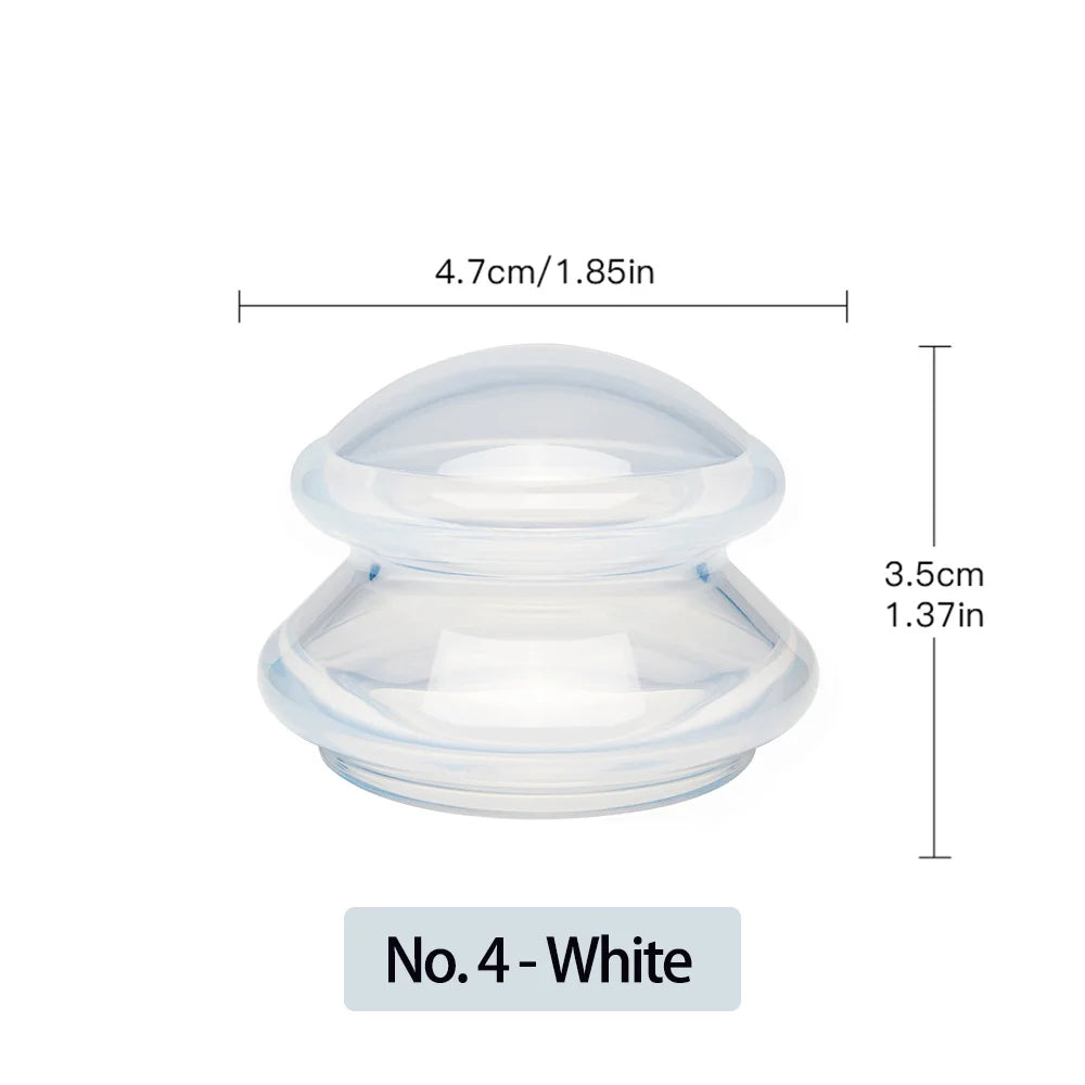 1Pcs Silicone Massage Body Cups Anti Cellulite Suction Cup Chinese Vacuum Cuppings Massager for Face Skin Lifting Body Relaxtion