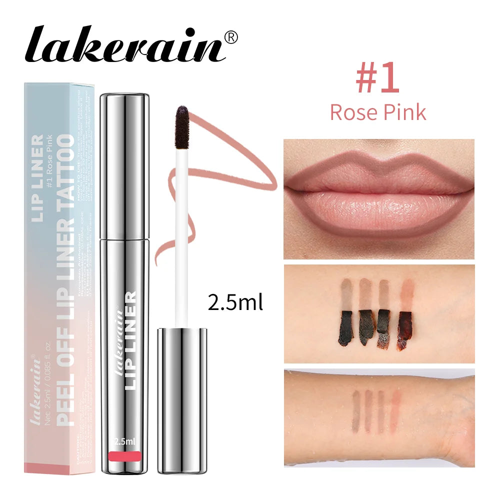 Waterproof Lip Liner Peel Off