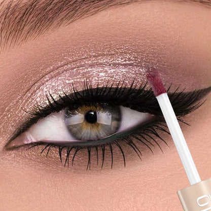 QIBEST Double-Ended Glitter & Matte Eyeshadow Stick (Waterproof)