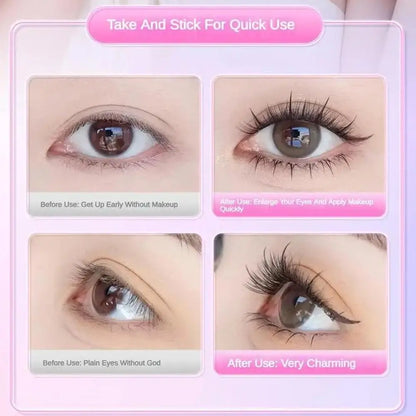 Cluster Lashes 3D Natural Bunch 100pc/120pcs D Curl Segmented Beam Individual Mink Tufted Eyelash Fine Lash Tip