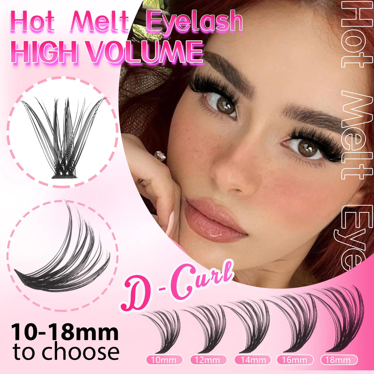 Cluster Lashes Kit 320/600/790pcs — Mix-and-Match DIY Lashes