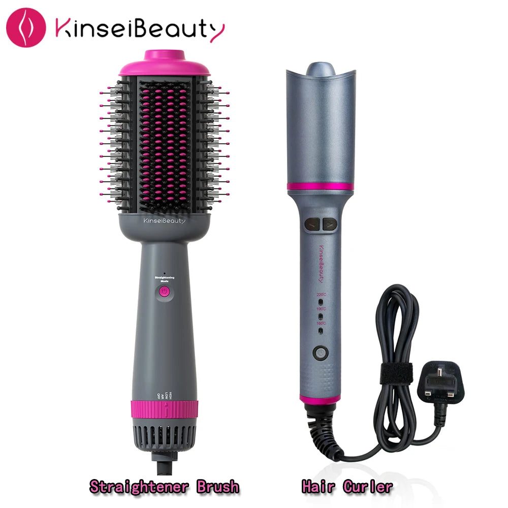 Auto Rotating Ceramic Hair Curler Automatic Curling Iron Styling Tool Hair Iron Curling Wand Air Spin and Curl Curler Hair Waver.