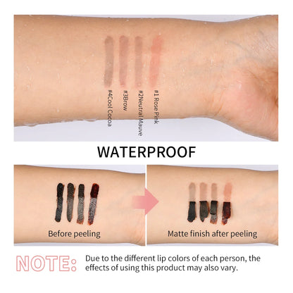 Waterproof Lip Liner Peel Off