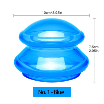 1Pcs Silicone Massage Body Cups Anti Cellulite Suction Cup Chinese Vacuum Cuppings Massager for Face Skin Lifting Body Relaxtion
