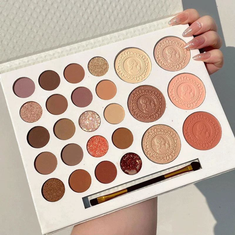 Eyeshadow Palette 26 Colors Matte Highlighter makeup products Long Lasting Women Cosmetics Korean beauty health.