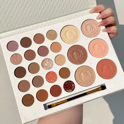 Eyeshadow Palette 26 Colors Matte Highlighter makeup products Long Lasting Women Cosmetics Korean beauty health.