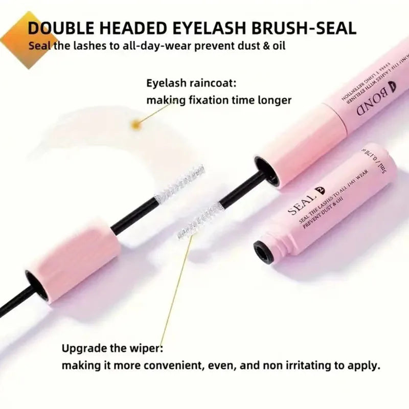 Lash Bond & Seal 2-in-1 Cluster Lash Glue & Waterproof Coating 10ml