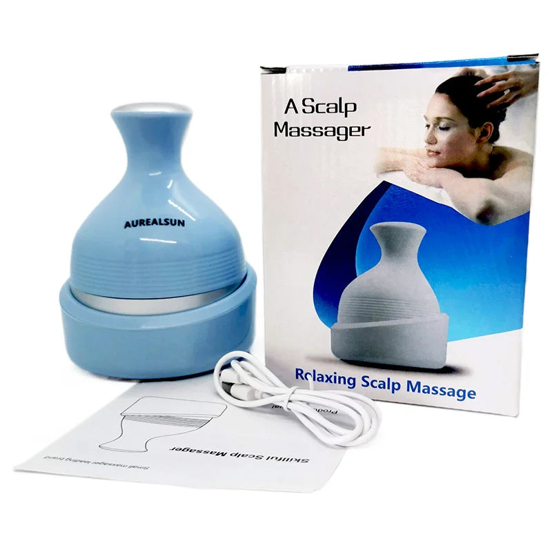 Head Scalp Massage Electric Cat Massager Body Massage Health Care Relax Shoulder Neck Deep Tissue Kneading Vibrating Custom Logo.