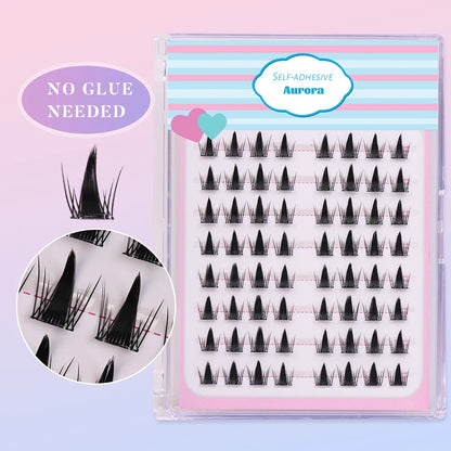 Self Adhesive Cluster Lashes