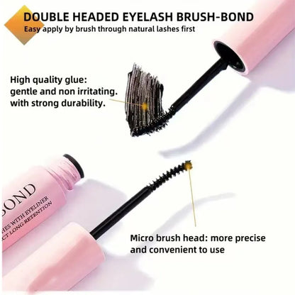 Lash Bond & Seal 2-in-1 Cluster Lash Glue & Waterproof Coating 10ml