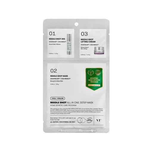 VT Reedle Shot All In One 3 Step Mask 1.5g+25g+1.5g.