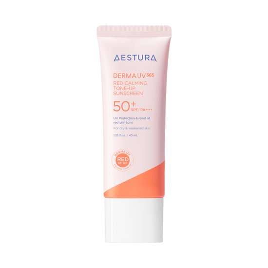 AESTURA Derma UV 365 Red Calming Tone - up Sunscreen 40ml - Radiance Revolution - AESTURA - Sun Cream