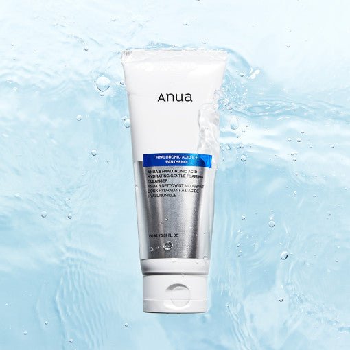 Anua 8 Hyaluronic Acid Hydrating Gentle Foaming Cleanser 150ml - Radiance Revolution - Anua - Cleansing Foam