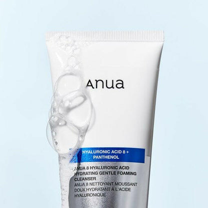 Anua 8 Hyaluronic Acid Hydrating Gentle Foaming Cleanser 150ml.