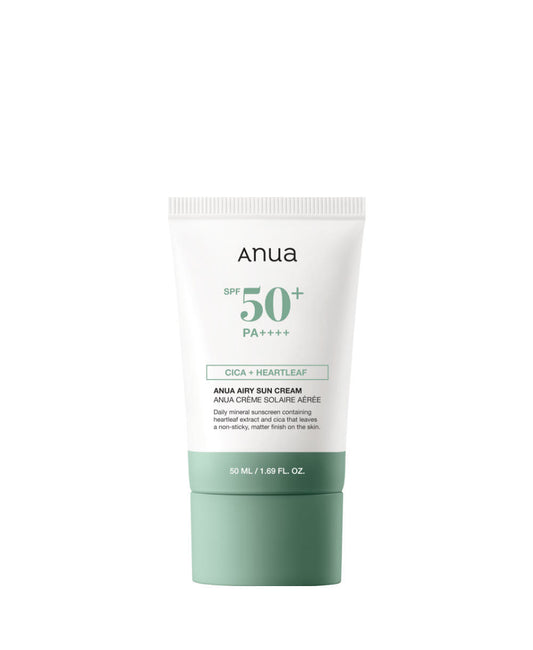 Anua Airy Sun Cream 50ml - Radiance Revolution