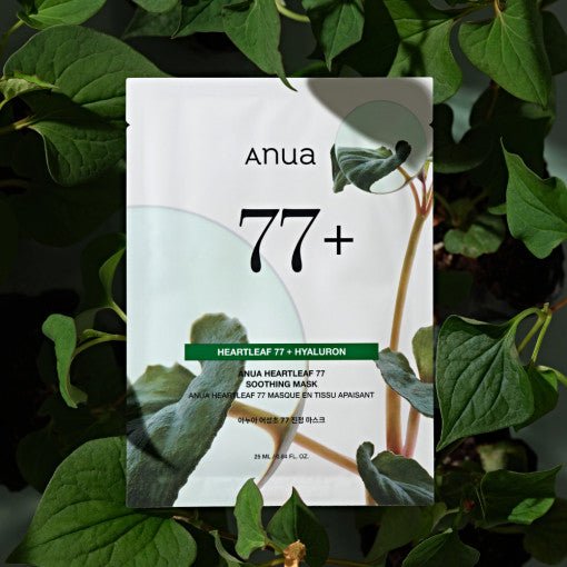 Anua Heartleaf 77% Soothing Sheet Mask 25ml X 10ea - Radiance Revolution - Anua - Facial Mask