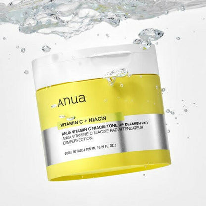 Anua Vitamin C+Niacin Tone Up Blemish Pad 60 Pads 185ml.