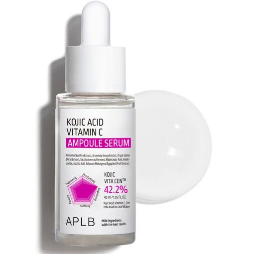 APLB Kojic Acid Vitamin C Ampoule Serum 40ml - Radiance Revolution - APLB - serum