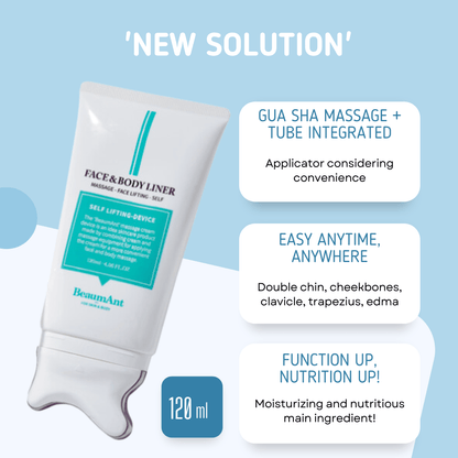 BeaumAnt Face & Body Liner Gua Sha Massage Cream 120ml.