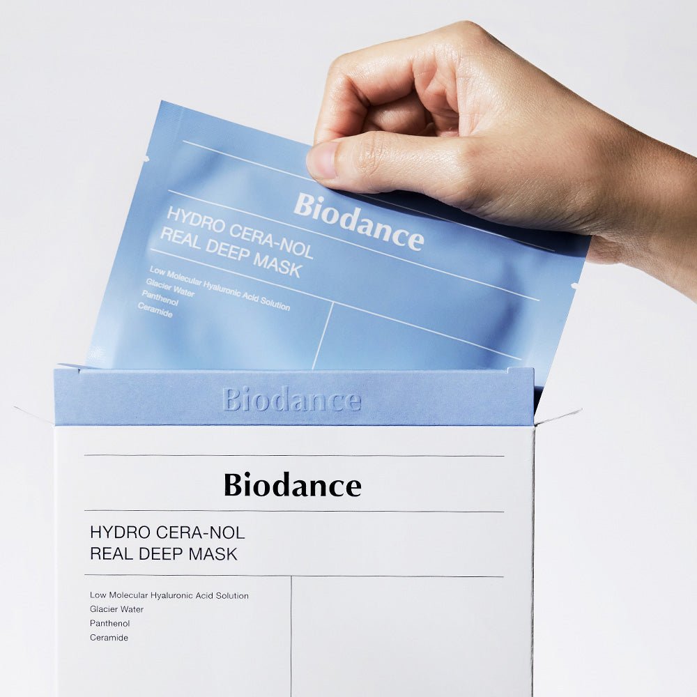 Biodance Hydro Cera - Nol Real Deep Mask Sheet 4P - Radiance Revolution - Biodance - Facial Mask