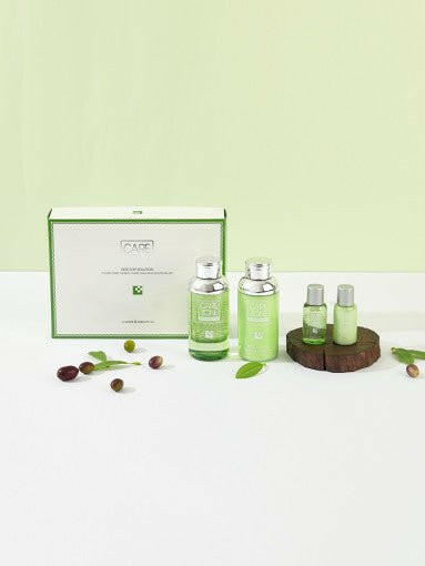 CAREZONE P-Cure Pore Tuning Toner, Emulsion EX Set.