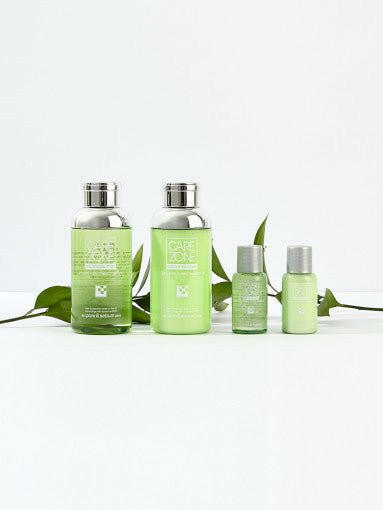 CAREZONE P-Cure Pore Tuning Toner, Emulsion EX Set.