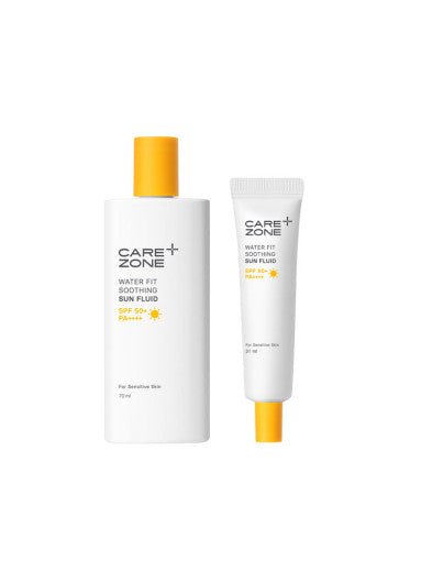 CAREZONE Water Fit Soothing Sun Fluid SPF 50+/PA++++ (70ml+31ml) - Radiance Revolution - CAREZONE - Sunscreen