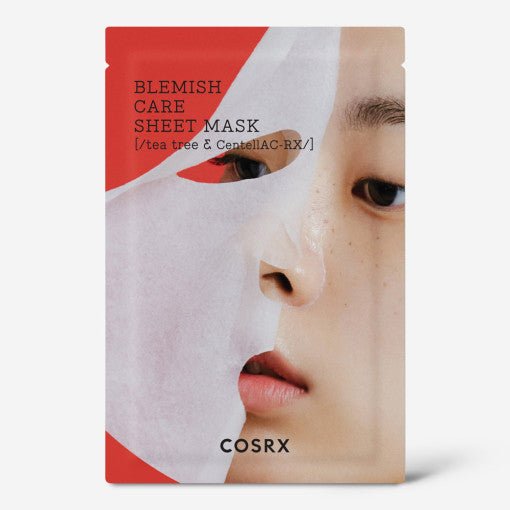 COSRX AC Collection Blemish Care Sheet Mask 26ml X 10ea - Radiance Revolution - COSRX - Facial Mask