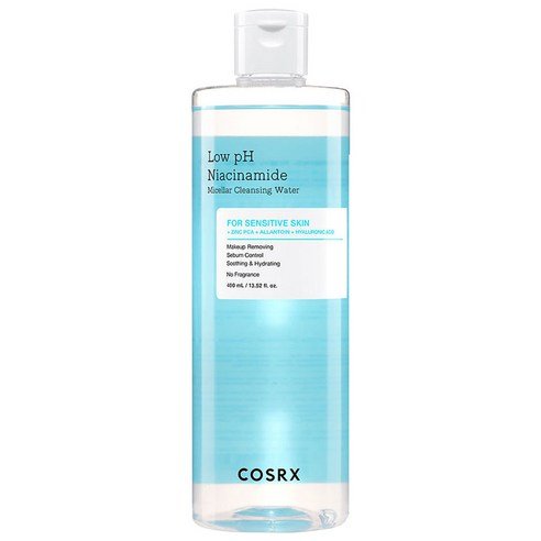 COSRX Low pH Niacinamide Micellar Cleansing Water 400ml - Radiance Revolution - COSRX - Cleansing Water