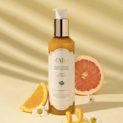 d'Alba White Truffle Oil Serum Body Cleanser 275ml.
