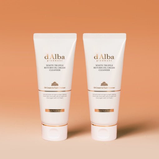 d'Alba White Truffle Return Oil Cream Cleanser (Tube) 100ml X 2ea - Radiance Revolution - d'Alba - Cleanser