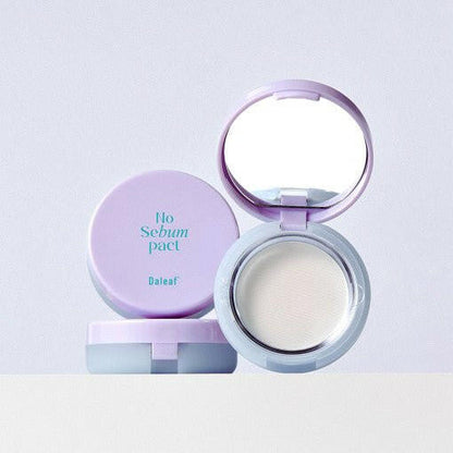 Daleaf Glam Sebum Hair Pact 5g.