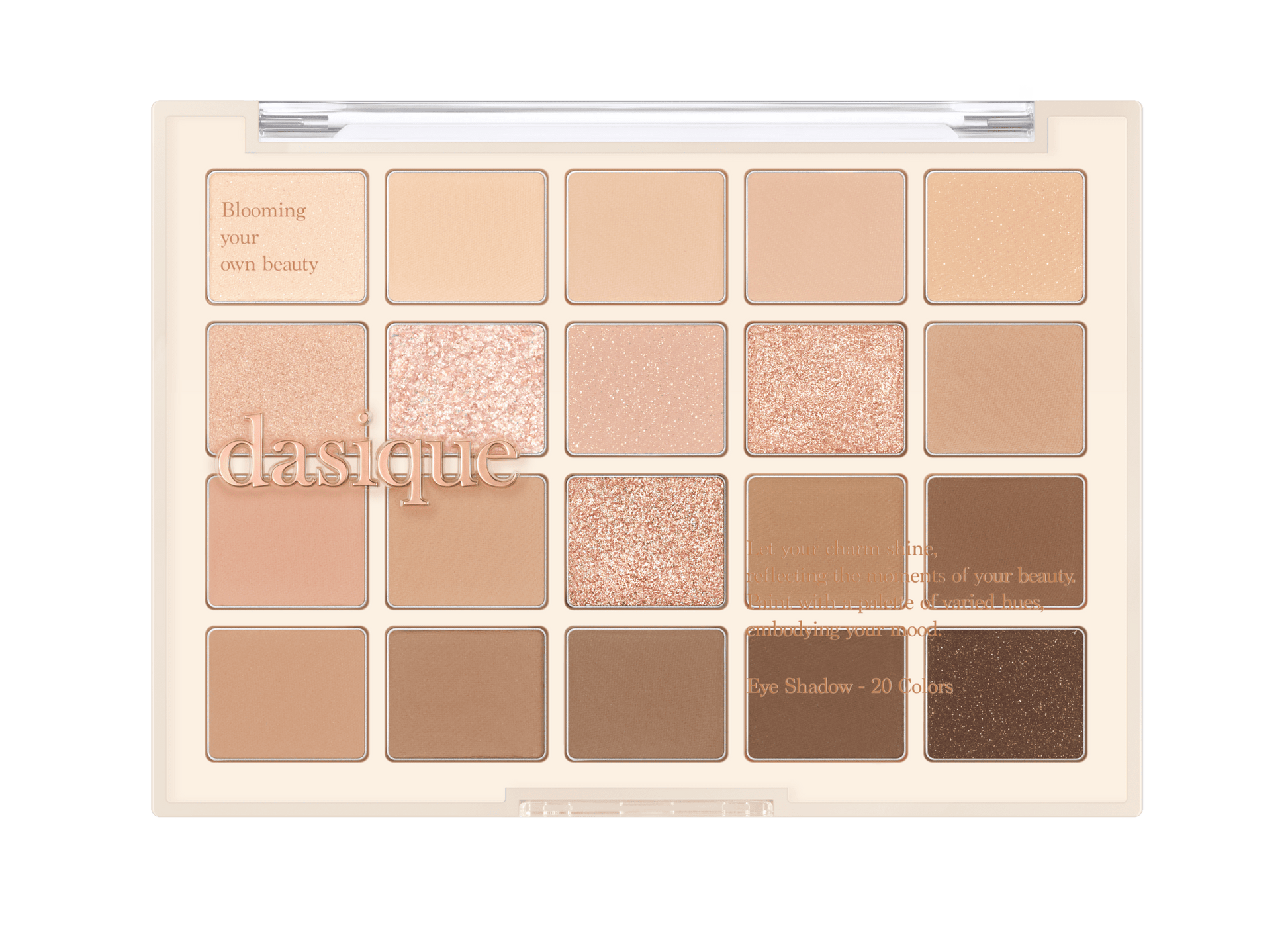 dasique Mood Shadow Palette - #01 Warm Basic - Radiance Revolution - dasique - EYESHADOW