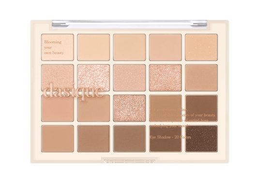 dasique Mood Shadow Palette - #01 Warm Basic - Radiance Revolution - dasique - EYESHADOW