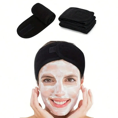 Face Washing Headband - Radiance Revolution - Black - Accessories - Generic
