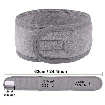 Face Washing Headband - Radiance Revolution - Black - Accessories - Generic